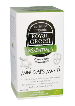 Mini caps multi van Royal Green (90vcaps)