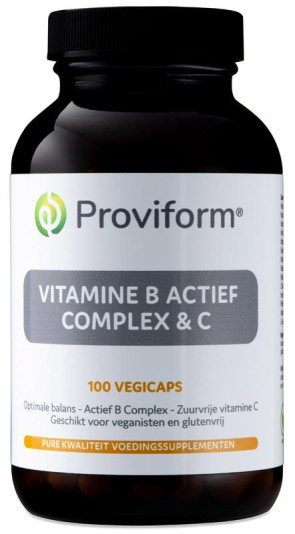 vitamine b actief compl & c van Proviform :