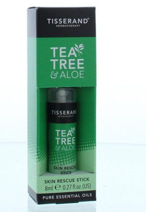 Skin rescue stick tea tree aloe van Tisserand : 8 ml