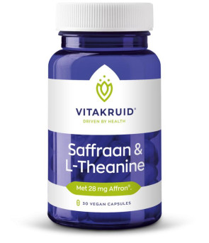Saffraan & L-Theanine van Vitakruid