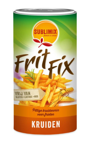 Frit mix kruiden glutenvrij van Sublimix : 300 gram