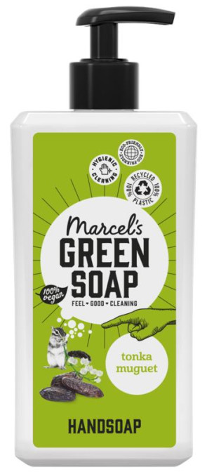 Handzeep tonka & muguet van Marcel's GR Soap (500 ml)
