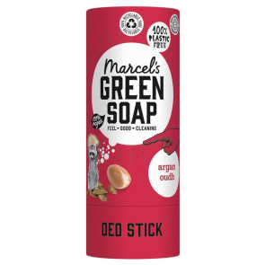 Deodorant stick argan & oudh van Marcel's GR Soap (40 gram)