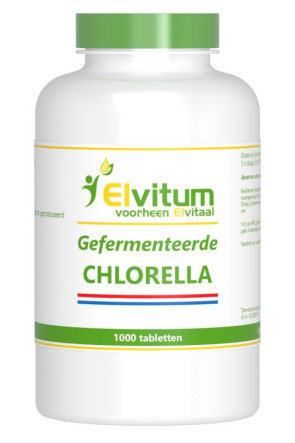 Chlorella 250 mg Nederlands van Elvitaal : 1000 tabletten