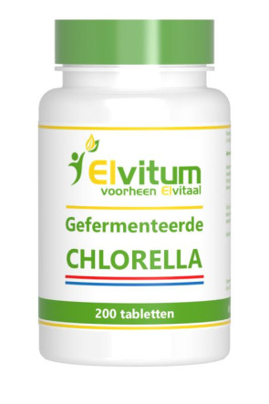 Chlorella 250 mg Nederlands van Elvitaal : 200 tabletten