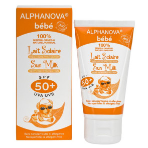 Zonnebrandmelk baby (zonder parfum) SPF50 van Alphanova Sun