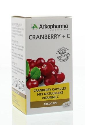 Cranberry & Vitamine C van Arkocaps : 45 capsules
