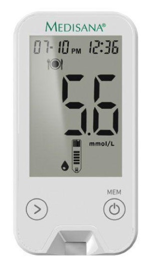 Meditouch 2 glucosemeter USB Medisana
