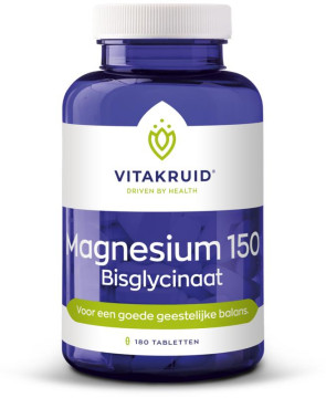 Magnesium 150 Bisglycinaat van Vitakruid 