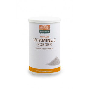 Vitamine C poeder zuiver ascorbinezuur van Mattisson (350gr)