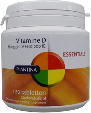 Vitamine D 600IE van Plantina : 420 tabletten