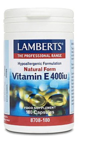 Vitamine E 400IE natuurlijk Lamberts
